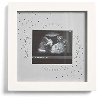 Mamas & Papas Bilderrahmen mit Aufschrift Baby Always Love You, Weiß