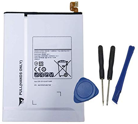 Backupower Ersatz Akku Kompatibel mit Samsung Galaxy Tab S2 8.0 LTE-A Galaxy Tab S2 8.0 WiFi Galaxy Tab S2 Nook 8.0 Galaxy Tab S2 Plus 8.0 SM-T710 SM-T713 SM-T715 EB-BT710ABA EB-BT710ABE GH43-04449A