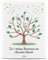 GRAVURZEILE Personalisierte Leinwand zur Kommunion als Gästebuch - Fingerabdruck der Gäste - Größe 30 x 40 - Platz für 70 Fingerabdrücke - Tolle Geschenkidee für Mädchen & Jungen