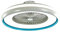V-TAC LED 3-Stufen Decken Ventilator Leuchte Tageslicht Lampe Lüfter Fernbedienung blau 7934