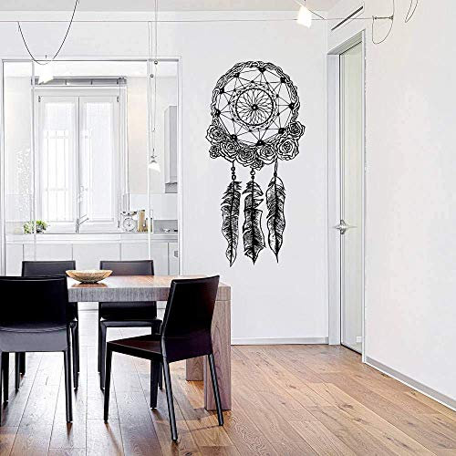 Wall Stickers Decor Feather Dream Catcher Wall Poster Art 28 * 57Cm