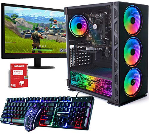 Veno Scorp Gaming PC – Windows 10 – Monitor Bundle – Wifi – AMD Ryzen 5 4500 4.1Ghz (Max) 3.6Ghz base – GTX 1650 4GB Graphics Card – 16GB RAM – 240GB SSD – 1TB Hard Drive