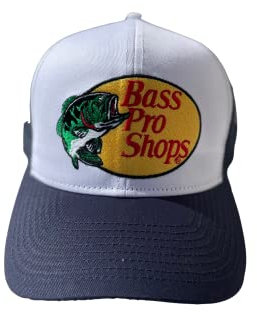 Authentic Bass Pro Shop Herren Trucker Hat Mesh Cap Snapback Closure One Size Fits Most Great for Hunting & Fishing Navy