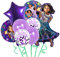 8Pcs Encanto Luftballons Geburtstag, Encanto Party Supplies Set Luftballon Magic House Kindergeburtstag Dekoration