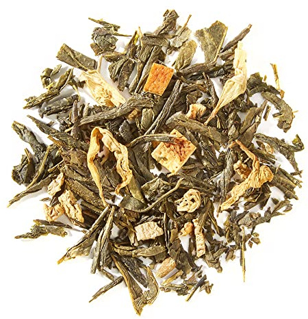 Schrader | Grüner Tee Ingwer-Zitrone | mit Ingwerstückchen & Zitronenschalen | 125g