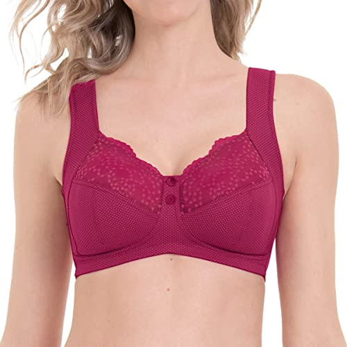 Anita - Orely - Entlastungs BH ohne Bügel (80 C Cherry Red)