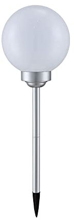 etc-shop LED Solar Außen Steck Lampe Garten Beleuchtung Erdspieß Kugel Leuchte weiß Steckleuchte Solarlampe