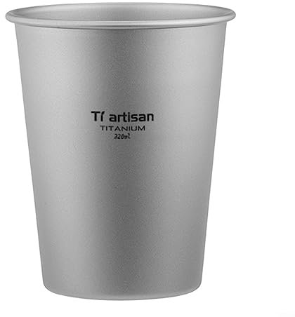 SPORTARC Bierkrug Tasse 320 ml stapelbar Multi Cup, Tee Kaffee Becher für Outdoor Camping Wandern Picknick Heimgebrauch