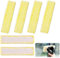 6 Stück für Kärcher Fensterreiniger Ersatzteile Fenstersauger Zubehör Pads WV2 WV5 Plus Prime Indoor, kärcher Fenstersauger Ersatzteile, Fensterputzer Set Ersatzmikrofaser Wischbezug, Gelb Indoor