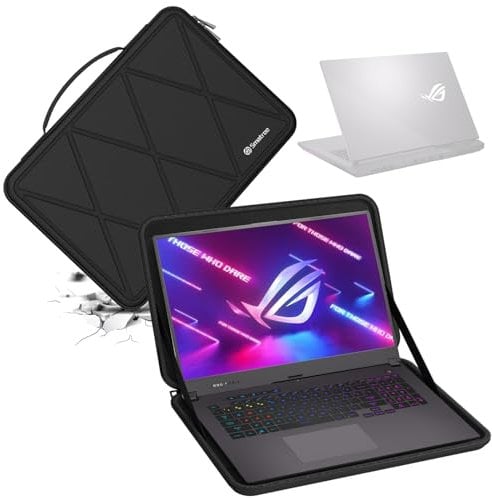 Smatree Hard EVA Sleeve Kompatibel für 18 Zoll ASUS TUF Gaming A18 2025, für 17,3 Zoll ASUS ROG Strix SCAR 17 X3D 2023/17 SE 2022, ROG Strix G17 2022/2023/2021,ROG Strix SCAR 17 2022/2023/2021 (X8328)
