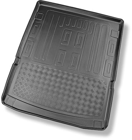 Mossa - Kofferraumwanne kompatibel mit VW Volkswagen Caddy V Maxi Van (11.2020- ) - Kofferraummatte rutschfest Schutzmatte - B1