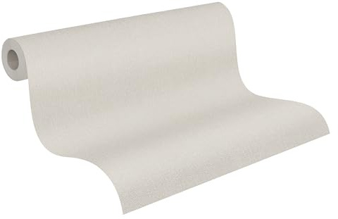 A.S. Création Uni-Vliestapete – Beige, Braun – 10,05 x 0,53 m | Einfarbig & vielseitig kombinierbar – matte Wandtapete, ansatzfrei & spurlos abziehbar – für Wohn-, Schlaf- & Arbeitszimmer