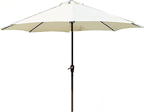 ROLTIN Garden Parasol Beach Umbrellas Round Courtyard Umbrella for Beach Balcony Pool Lawn BBQ Deck Camping, Garden Patio Umbrella With