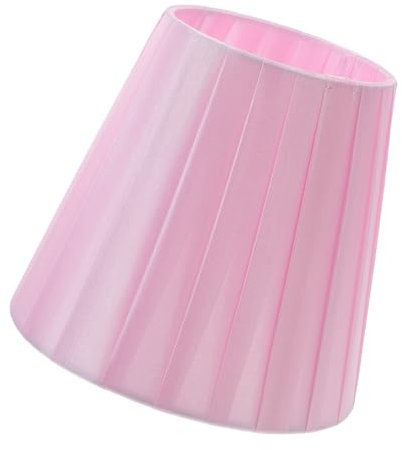 Hemobllo Kleine Lampenschirme – Lampenschirme Zum Aufstecken Plissierter Lampenschirm Aus Stoff Kronleuchter-Lampenschirm Kleine Für Deckenleuchten Tischlampen 5 5 X 5 5 Cm.