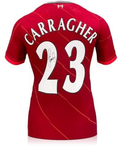 Jamie Carragher Signed Liverpool 2021-22 Football Shirt