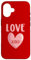 Hülle für iPhone 16 Love XOXO Herz Valentinstag Handyhüllen Valentinstag