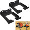 VANROUG Weedeater - Organizer da parete per garage, per decespugliatore da giardino, strumento elettrico per tagliabordi, tagliasiepi, attrezzi da giardino (2, nero)