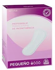 Slipeinlagen für Inkontinenz, klein, Box, 34 Stück, 2 Stück