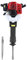 52CC Demolition Jack Hammer, 2 Stroke Gas Powered Concrete Breaker Punch Drill Jack Hammer 1500BPM with 2 Chisel Hand Pull Air Cooling for Heavy Concrete and Metalworking Projects, 25:1 Mixing Oil