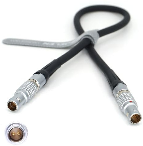 SZJELEN 0B 2-poliger Stecker auf 2-poliges Kabel für Teradek Bond/ARRI Alexa/Z CAM E2/SmallHD 703 und 503/Vaxis