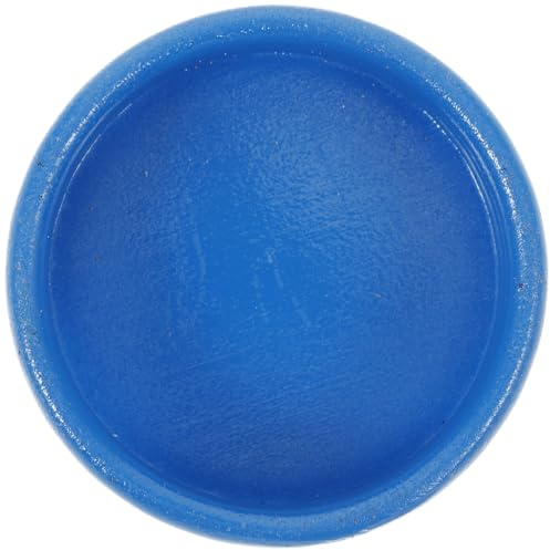 TOBBOMEY 64 Piscine Gonflable Bleue, Décor de Maison de Poupée, Accessoire Miniature pour Table à Sable, de Plage Mini, Décoration Estivale pour Maison de Poupée
