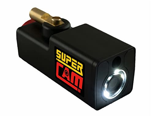 Cámara de inspección inalámbrica Super CAM con luz LED, transmisión de Video en Tiempo Real a Dispositivos Inteligentes, Incluye Funda de Transporte y Accesorios
