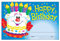 Trend Happy Birthday Recognition Awards, mehrfarbig, 21,6 x 14,7 cm (T-81017)