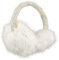 Barts Damen Fur Earmuffs Ohrenschützer, Weiß (WHITE 0010), One size (Herstellergröße: UNI)