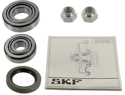SKF Radlagersatz mit Wellendichtring VKBA 927 Position Vorderachse Höhe 97mm Länge 95mm Breite 64mm - OE Qualität