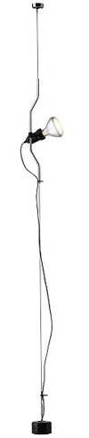Flos Parentesi With Dimmer Di Colore Nichel