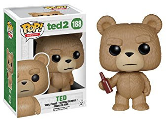 FunKo POP-Filme: Ted 2 - Ted mit Bier-Spielzeug-Figur...