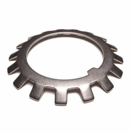 Reidl Sicherungsbleche für Nutmuttern 35 mm Außendurchmesser 57 DIN 5406 Stahl blank 25 Stück
