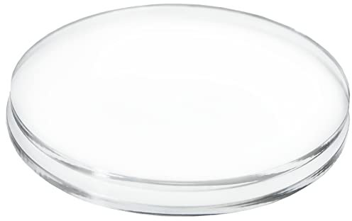 Display Stands Set of 2 Acrylic Ganaching Plates, Cake Discs, Cake Boards - 8.5 Inch for Cake Decoration - Catering, Cake Decoration, Bakery, Kitchen (DS11/8.5)
