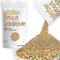 Hemway Glitter Grout Additive - Gold Silver Holographic | Flakes for Adding Sparkle to Old & New Kitchen & Bathroom Tiles | Enhance Your Indoor Grouting Projects with a Sparkly Effect | 100 g