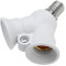 MASUNN AC100-230V EIN E14 Bis Zwei E14 Birnen Adapter Lampenhalter Splitter Konverter Buchse Für Halgon Light