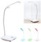Usb Rechargeable Bureaux Led Lampe De Table Intensité Réglable Lecture Liseuse Interrupteur Tactile Lampes De Bureau 3 Modes Lampes De Bureau
