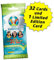 Sammelkarten Panini UEFA EURO 2020 Adrenalyn XL TC, Fat Pack, Booster mit 32 Karten und LE Card
