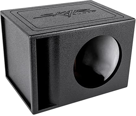 Skar Audio AR1X10V Singolo 10 Universal Fit Armor Coated Ported Subwoofer Box con Kerf Port