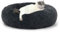 Beruhigendes Katzenbett, Donut-Kuschelnest, warm, weiches Plüschkissen für Hunde und Katzen, mit gemütlichem Schaumstoff, rutschfeste Unterseite, für kleine, für drinnen und draußen, Grau