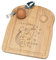 I'M A F-Cking Licorne Petit Déjeuner Fofolle Coquetier Board en Bois