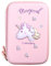 LIMEOW Federmäppchen mit Grossem Briefpapierkasten Bleistift Tasche mit Reißverschlüssen Portable Federmappe Organizer 3 Fach Geeignet für Schule & Büro Teen Geschenk (Rosa Kein Briefpapier)