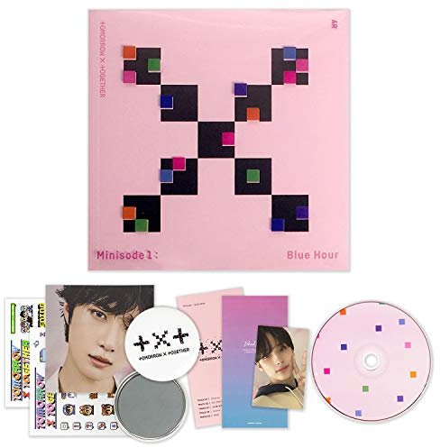 Tomorrow X Together TXT Album - MINISODE1 : BLUE HOUR [ AR ver. ] CD + Photobook + Paper Sticker + Lyric Paper + Behind Book + Photo&Post card