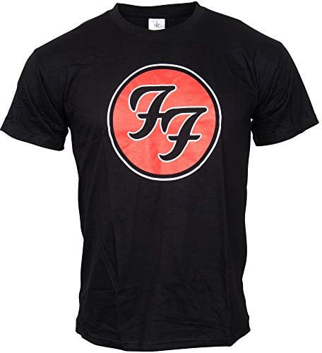 Foo Fighters T Shirt FF Band Logo Monkey Wrench Nue offiziell Herren Schwarz XXXXL