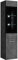 Badplaats B.V. Badezimmer Hochschrank Rio 131 cm Dunkle grau – Regal Schrank Hochschrank Schrank Möbel Badschrank