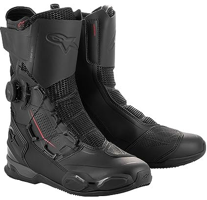 Alpinestars 2222024-1100-44, Stivali Moto Uomo, Nero, 44 EU