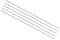 CoCud Mini Spiralbohrer Bohrer 1mm Bohrer Durchmesser 100mm Gesamt Länge Schnellarbeitsstahl Spiralbohrer Bit - (Anwendung: für Metall Plastik und Holzarbeiten) 5Stk