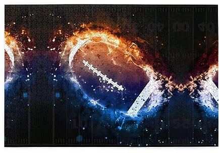 Personalisiertes Puzzle - Erstellen Sie Benutzerdefinierte Bild Puzzle Für Familie Und Freunde Galaxy Space American Football