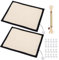 ZIOYA 2 Piezas Alfombrilla para Rascar De Sisal Rascador Sofa Gatos Esquinano para Gatos Rascador Esquina Gato con Gato Teaser Protege Muebles y Esquina (40 X 29cm)