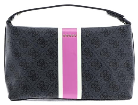 GUESS Strap Beauty Case Coal Logo