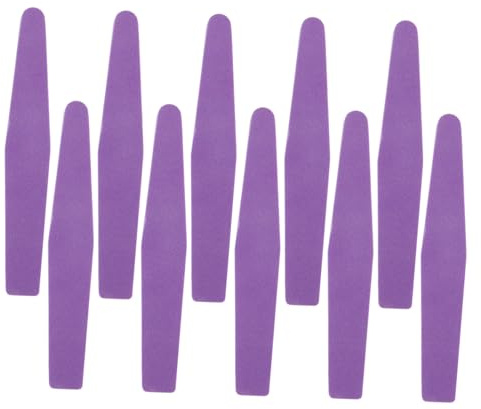 VINTORKY Limas De Uñas De Cartón Pulidoras De Diamante Herramientas Manicura (morado)